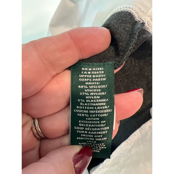 Lauren Ralph Lauren size medium layered Bullion-Crest top - Picture 4 of 4